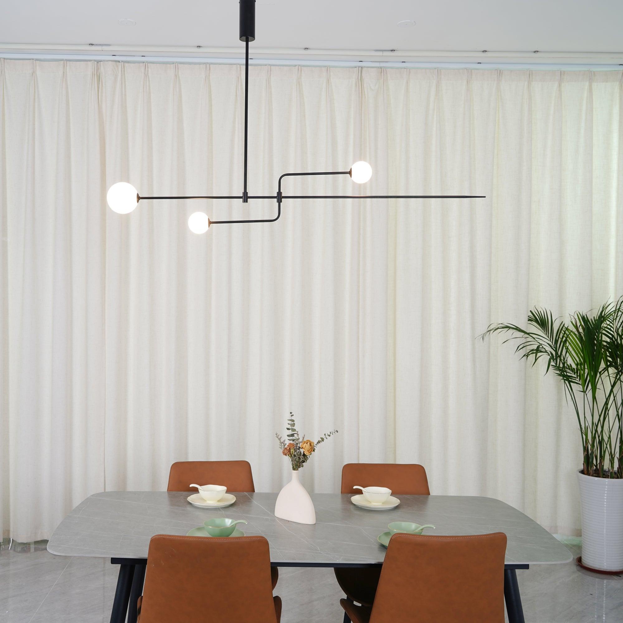 Modern Mobile Chandelier – Adjustable Hanging Light Fixture