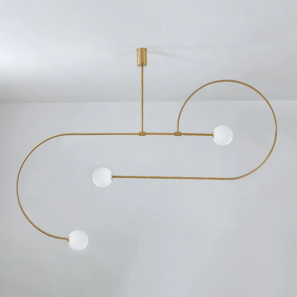 Modern Mobile Chandelier – Adjustable Hanging Light Fixture
