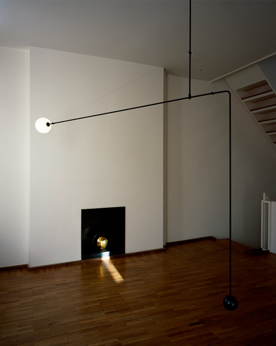 Modern Mobile Chandelier – Adjustable Hanging Light Fixture