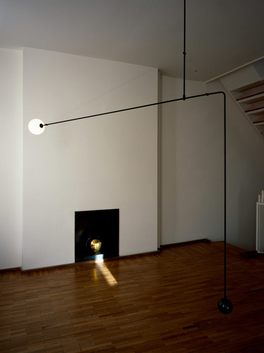 Modern Mobile Chandelier – Adjustable Hanging Light Fixture
