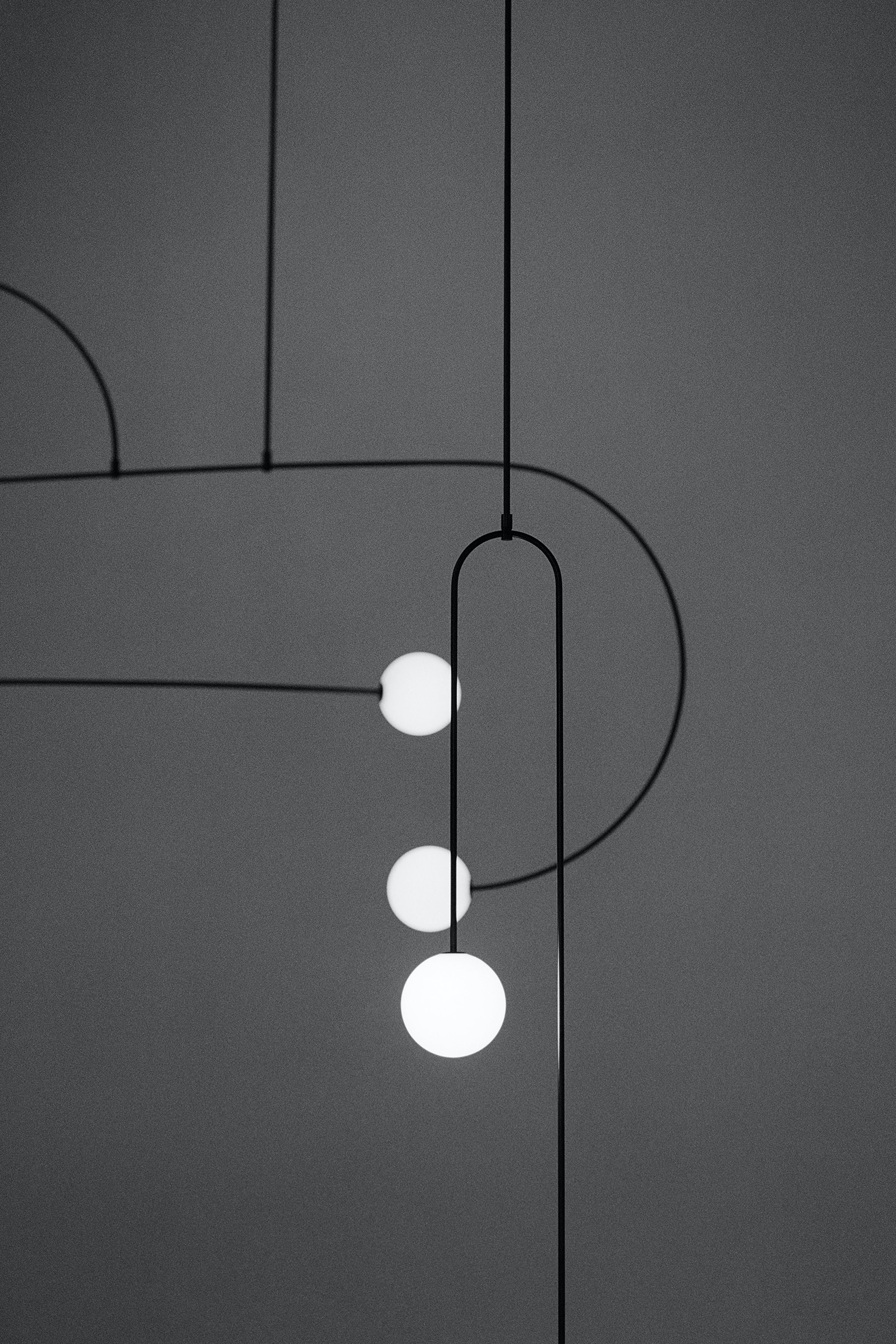 Modern Mobile Chandelier – Adjustable Hanging Light Fixture