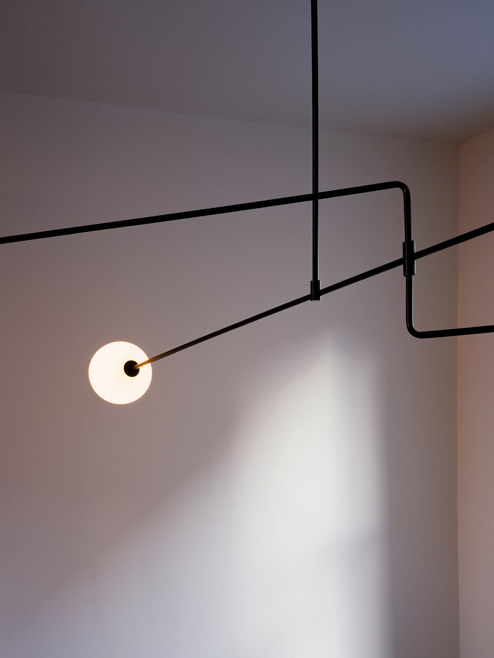 Modern Mobile Chandelier – Adjustable Hanging Light Fixture