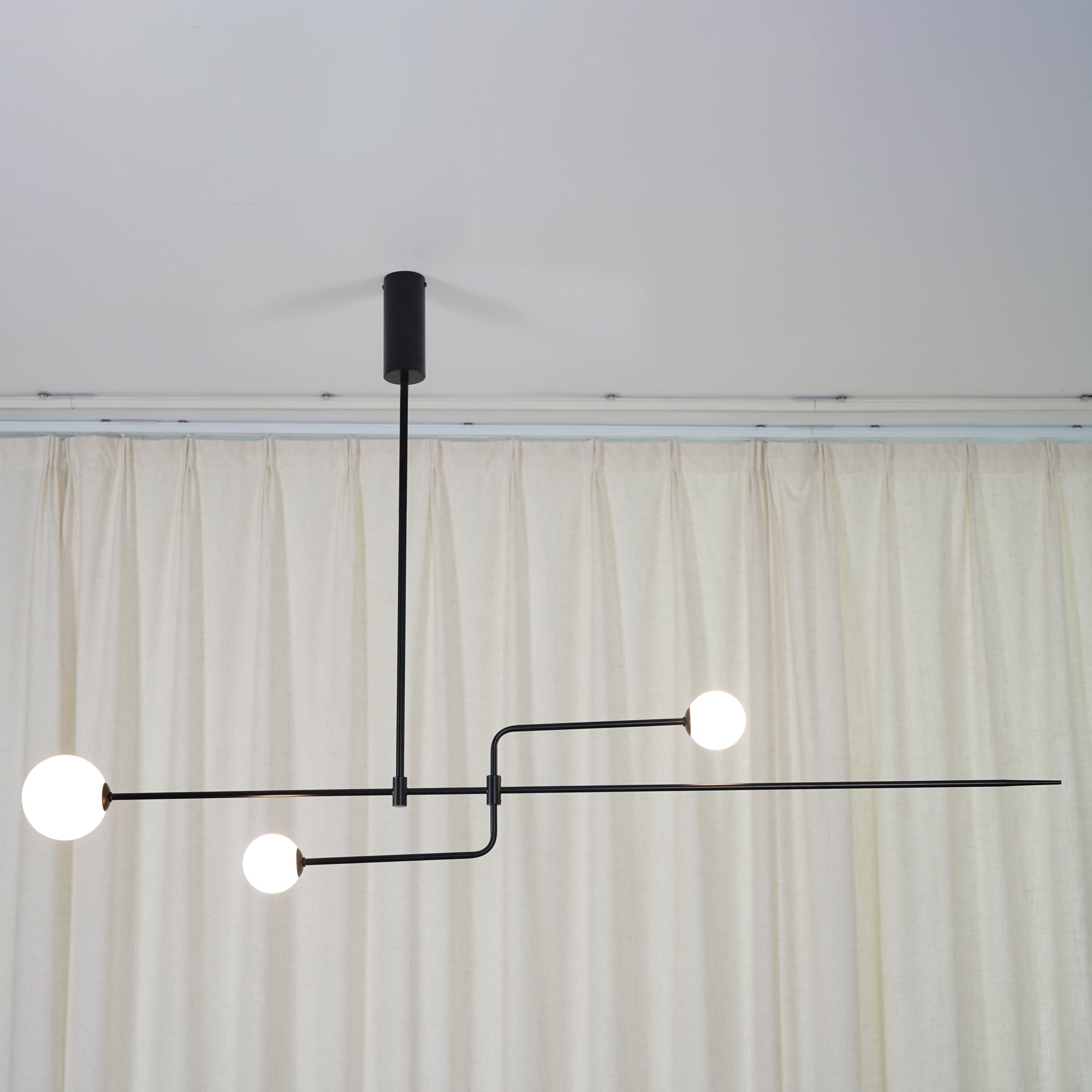 Modern Mobile Chandelier – Adjustable Hanging Light Fixture