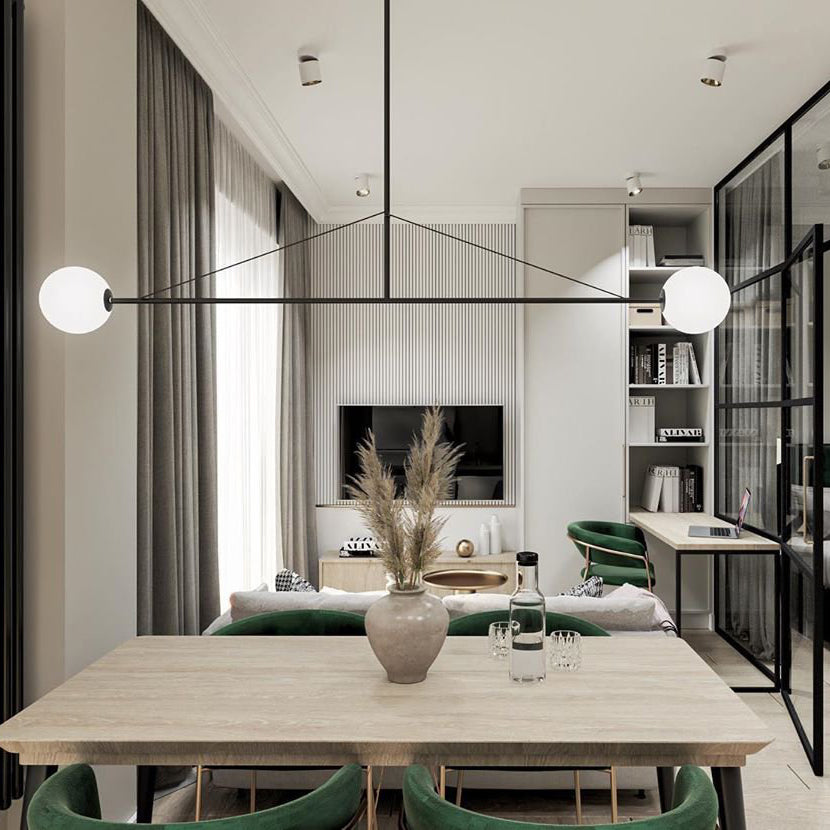 Modern Mobile Chandelier – Adjustable Hanging Light Fixture