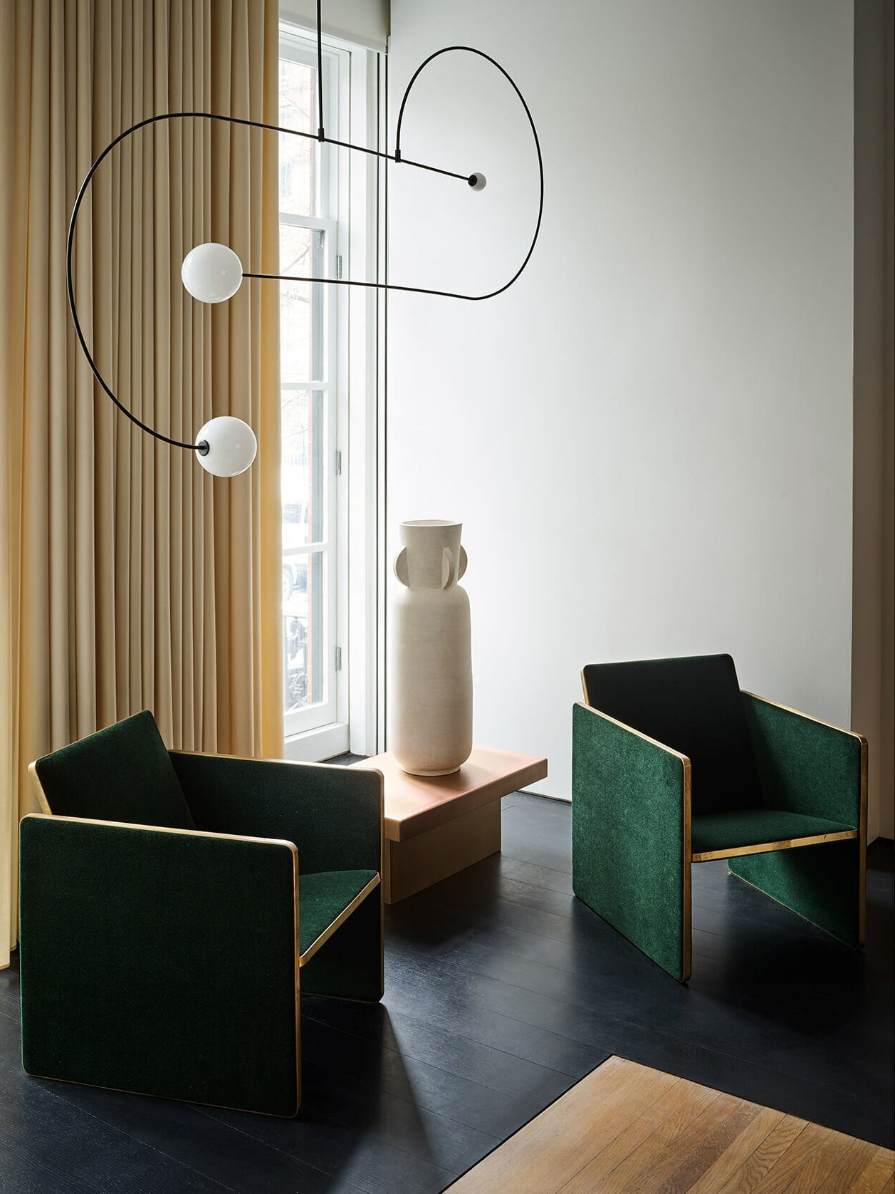 Modern Mobile Chandelier – Adjustable Hanging Light Fixture