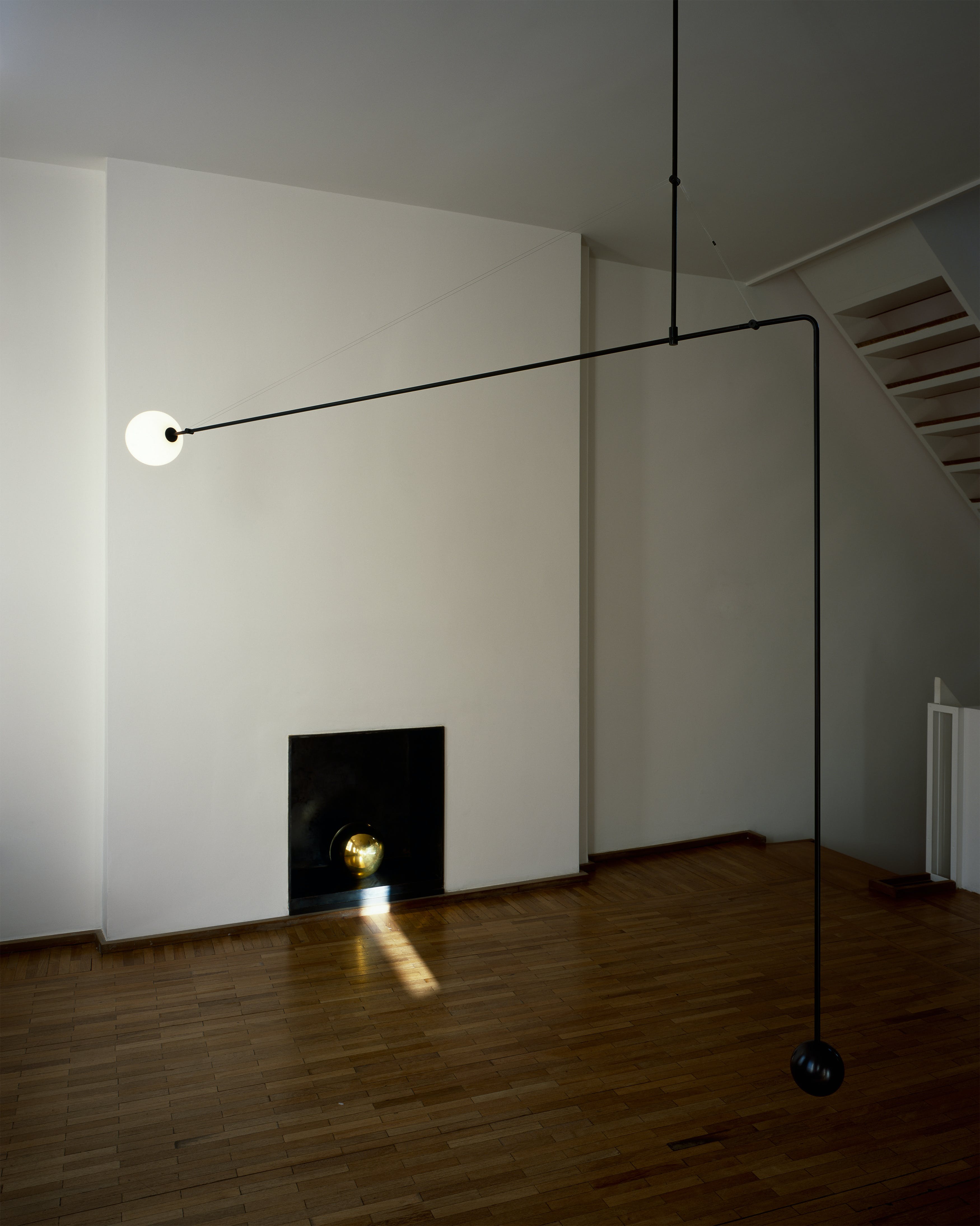 Modern Mobile Chandelier – Adjustable Hanging Light Fixture
