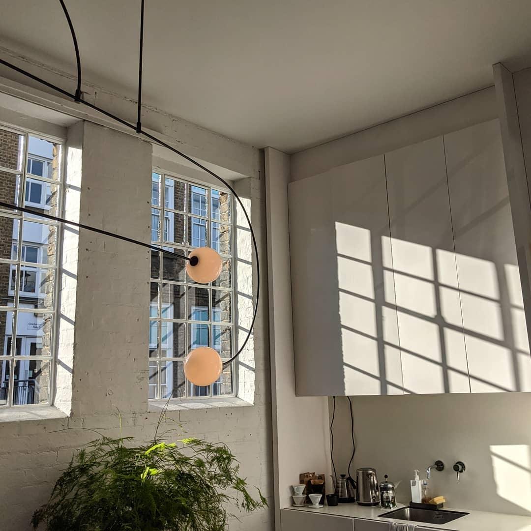 Modern Mobile Chandelier – Adjustable Hanging Light Fixture