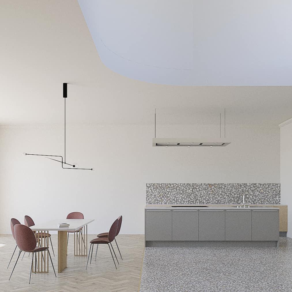 Modern Mobile Chandelier – Adjustable Hanging Light Fixture