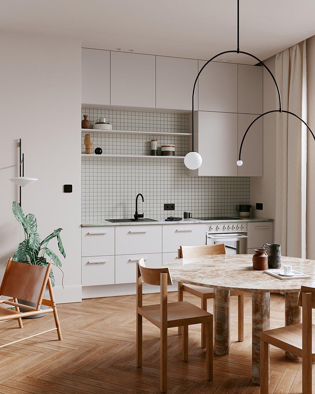 Modern Mobile Chandelier – Adjustable Hanging Light Fixture