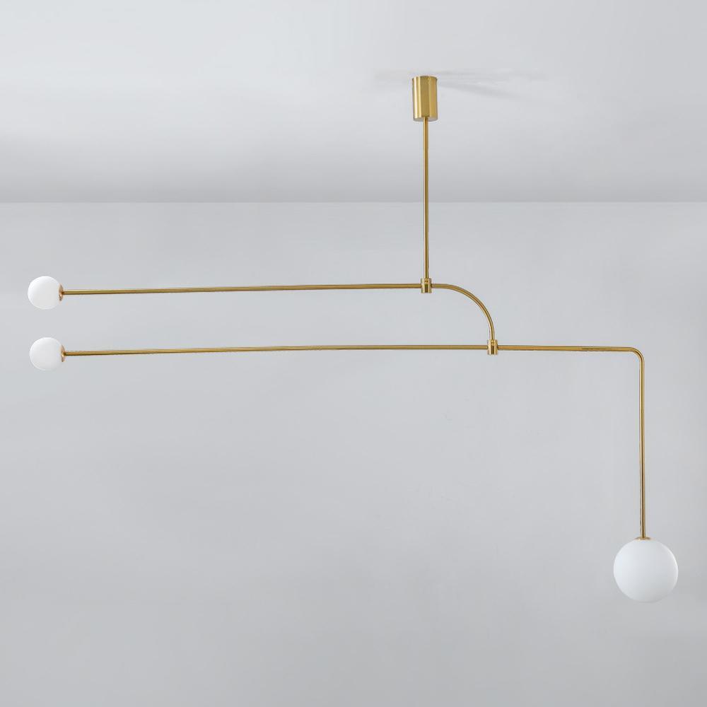 Modern Mobile Chandelier – Adjustable Hanging Light Fixture