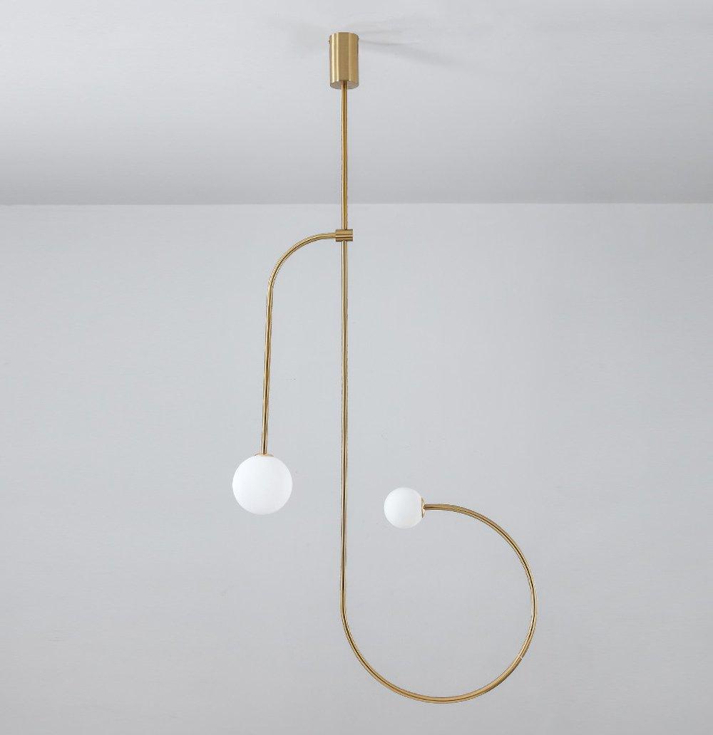 Modern Mobile Chandelier – Adjustable Hanging Light Fixture