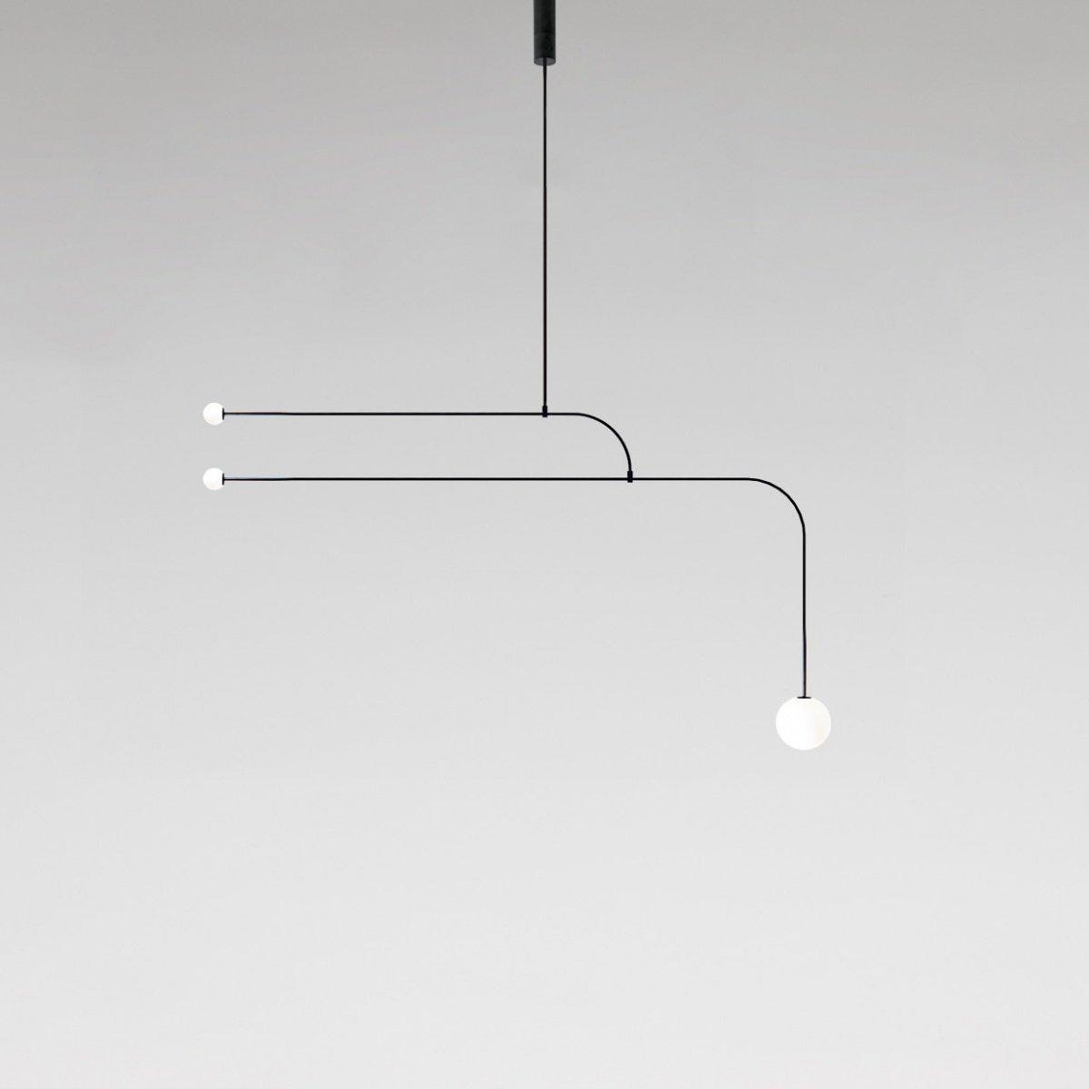 Modern Mobile Chandelier – Adjustable Hanging Light Fixture