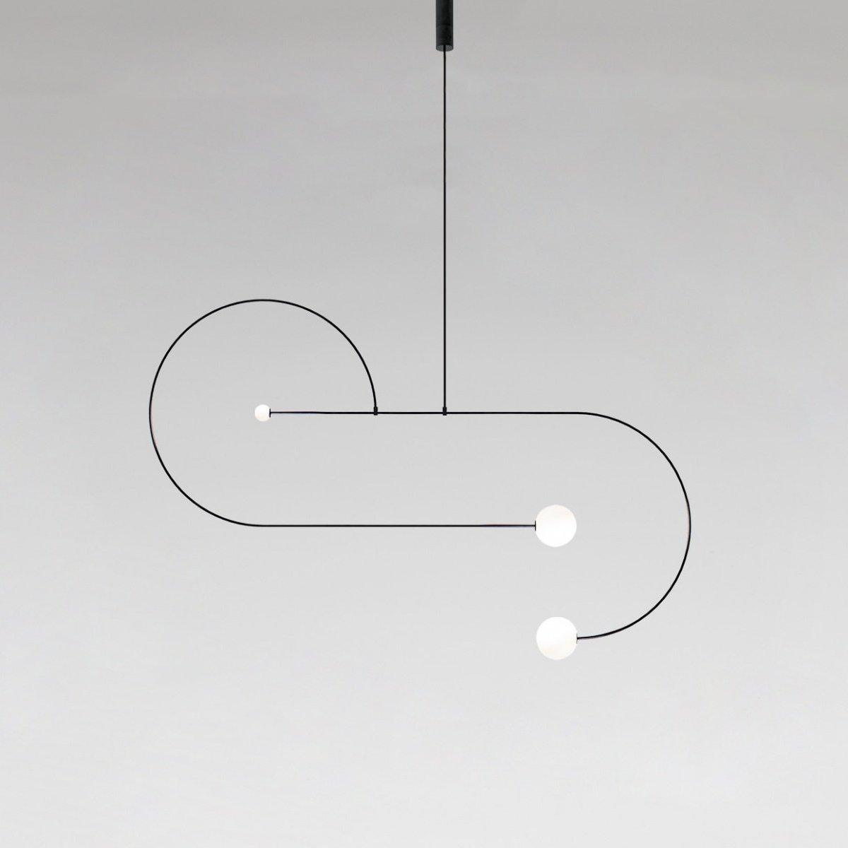 Modern Mobile Chandelier – Adjustable Hanging Light Fixture