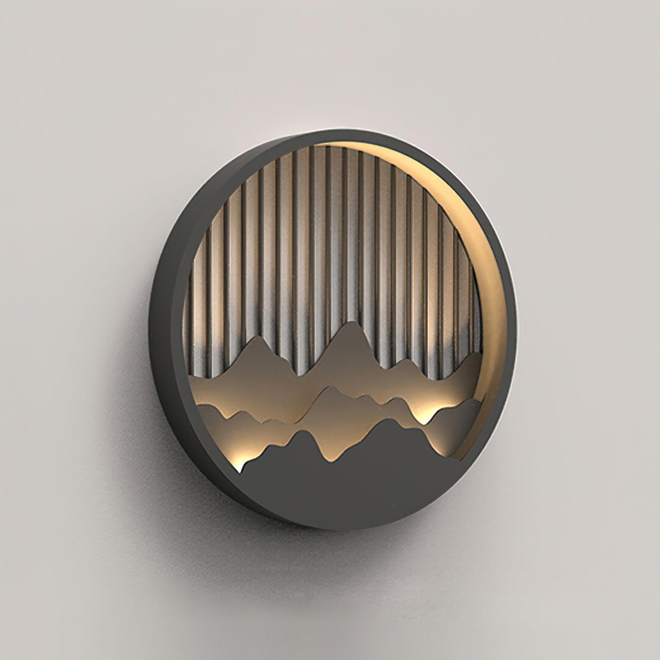 Mountain-Inspired Outdoor Wall Sconce | Wall Lamp