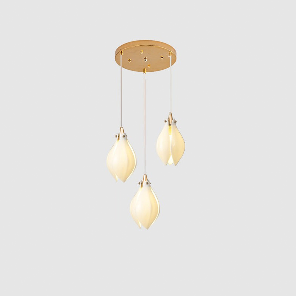 Multi-Drop Flower Pendant Light – Decorative Chandelier