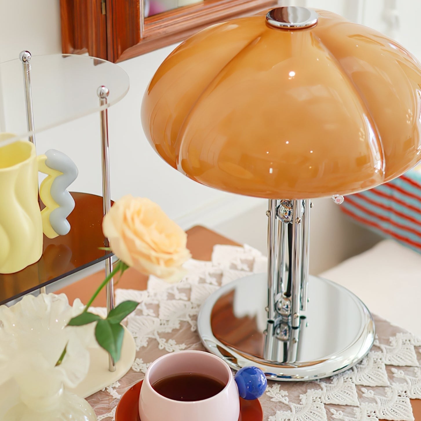 Minimalist Bauhaus Mushroom Table Lamp
