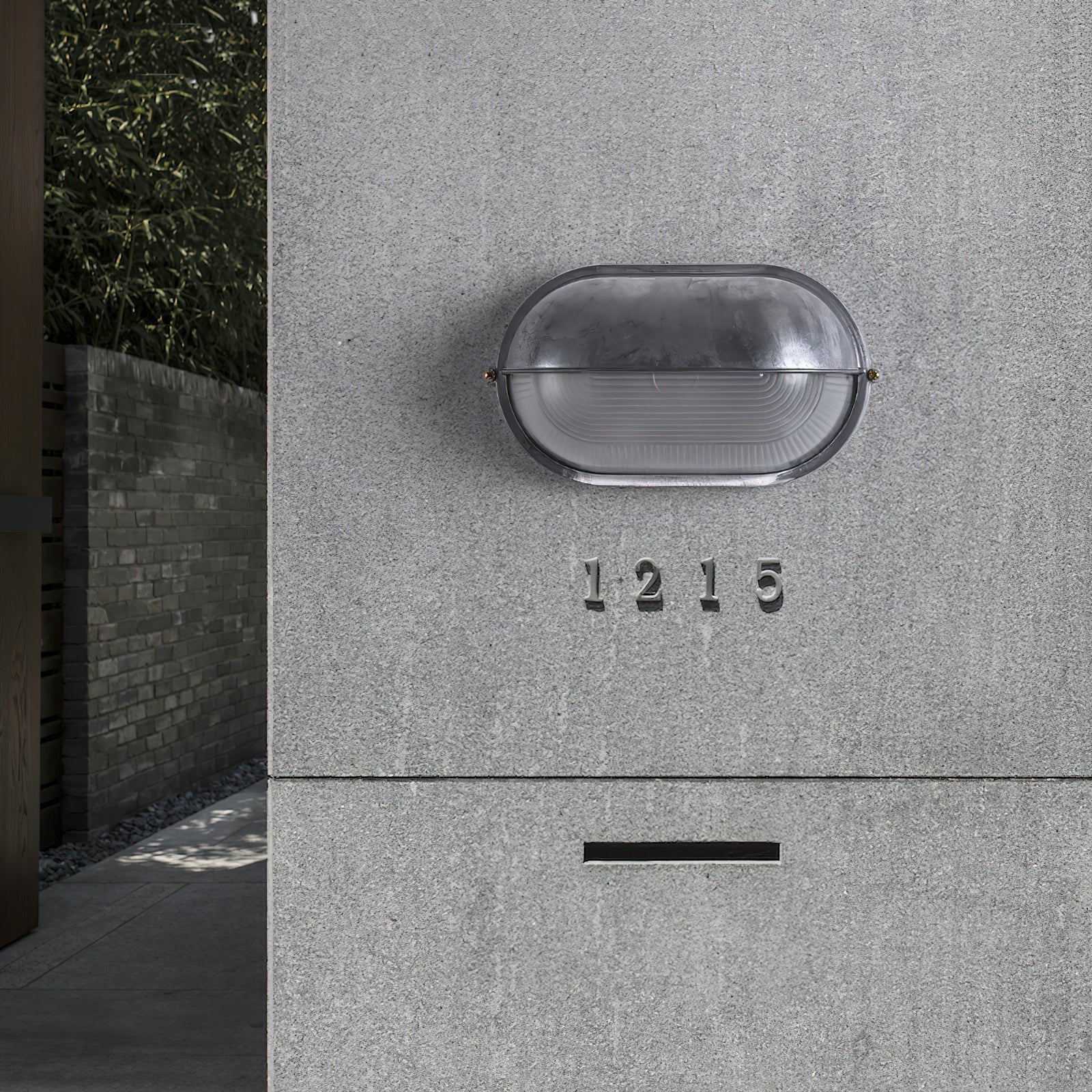 Industrial Outdoor Wall Lamp with Glass Shade – Retro Aluminium Sconce Light