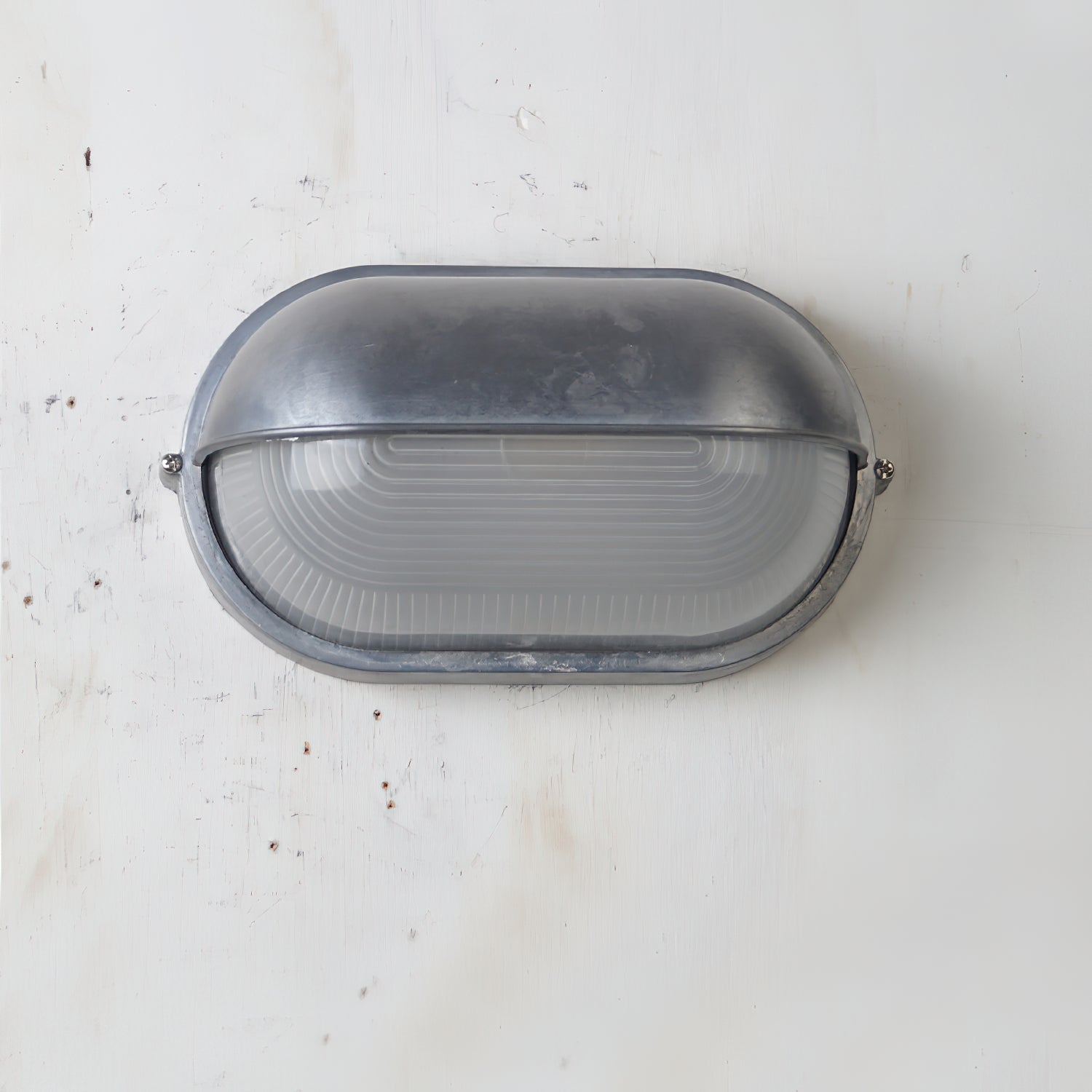 Industrial Outdoor Wall Lamp with Glass Shade – Retro Aluminium Sconce Light