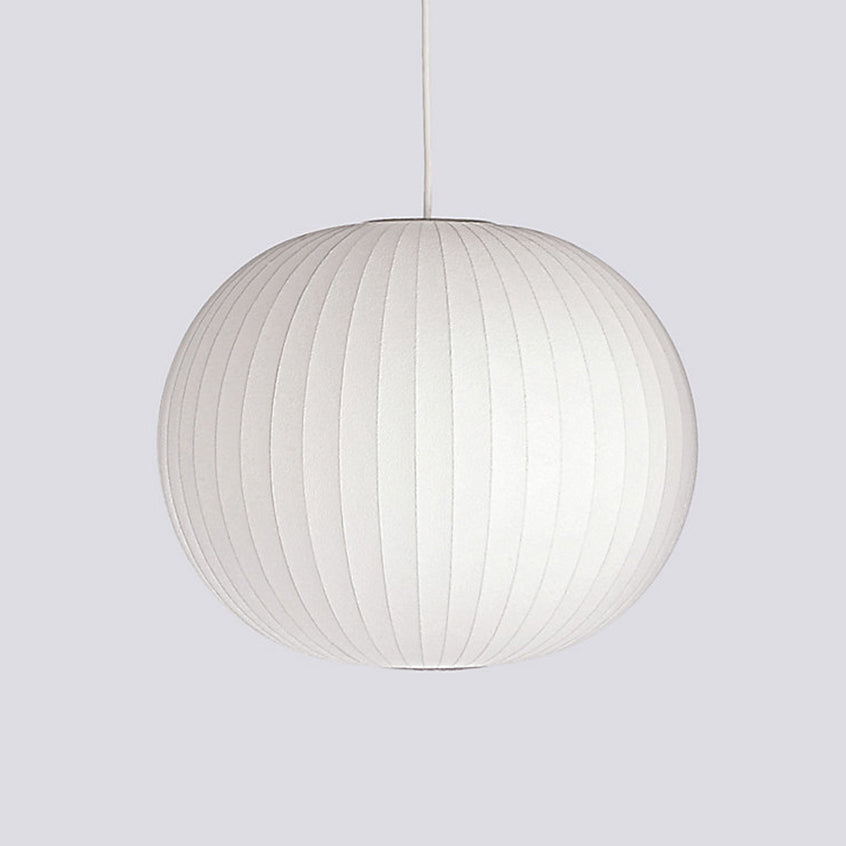 Modern Mulberry Fabric Bubble Chandelier – Hallway Decorative Pendant Lamp