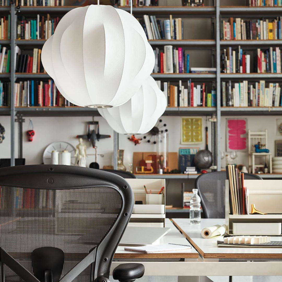 Modern Mulberry Fabric Bubble Chandelier – Hallway Decorative Pendant Lamp