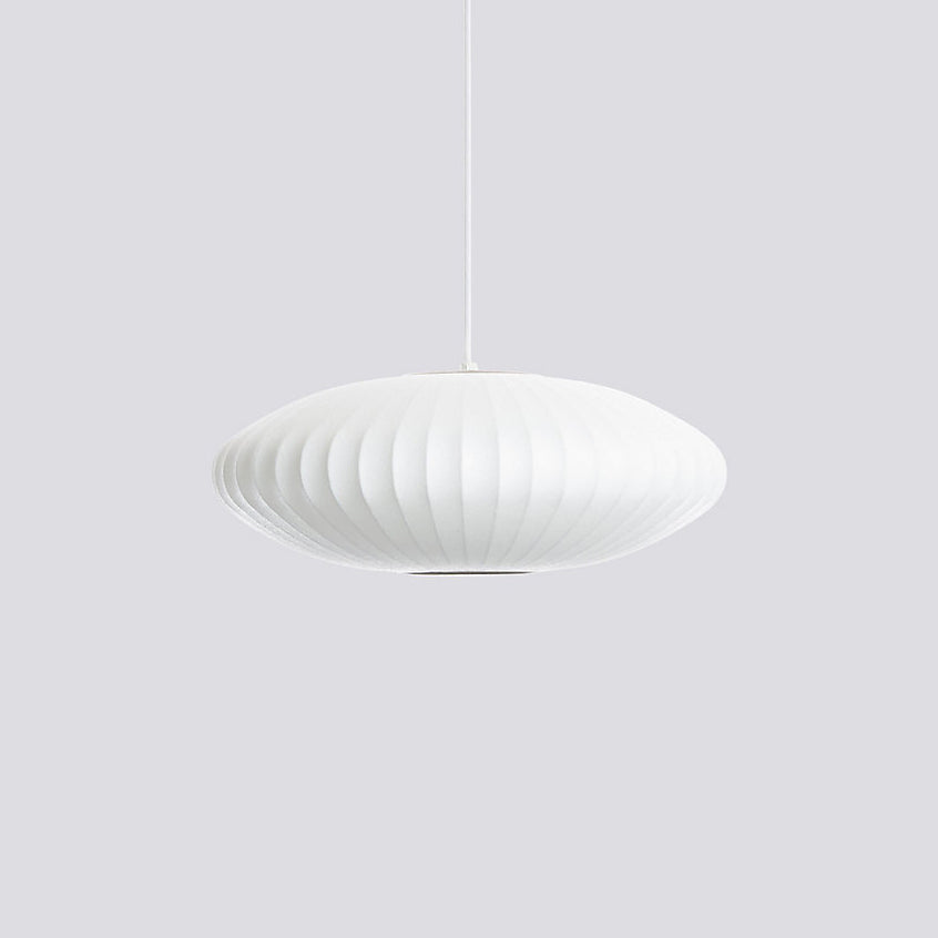 Modern Mulberry Fabric Bubble Chandelier – Hallway Decorative Pendant Lamp