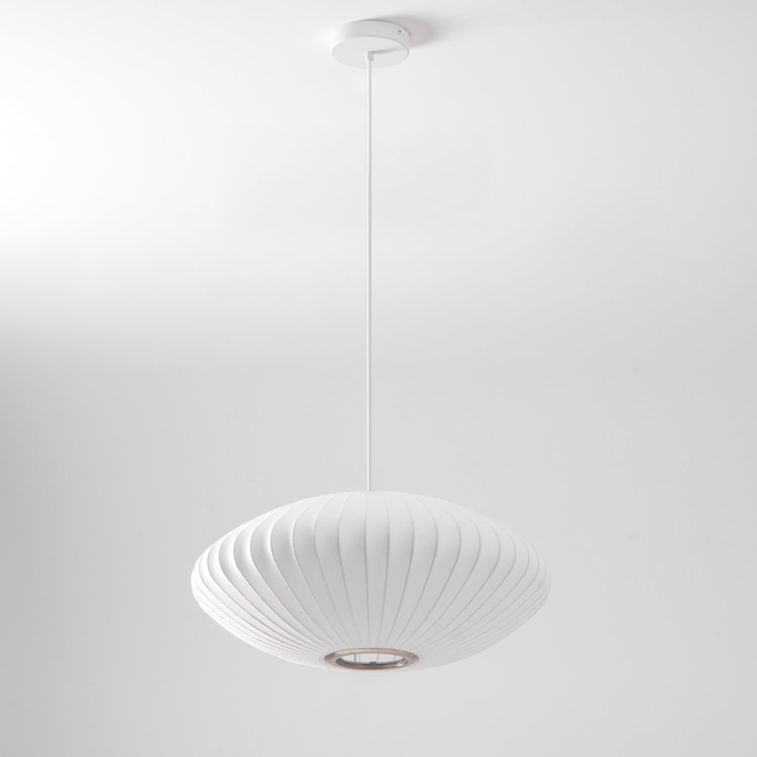 Modern Mulberry Fabric Bubble Chandelier – Hallway Decorative Pendant Lamp