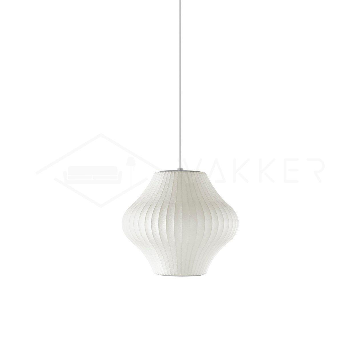 Modern Mulberry Fabric Bubble Chandelier – Hallway Decorative Pendant Lamp