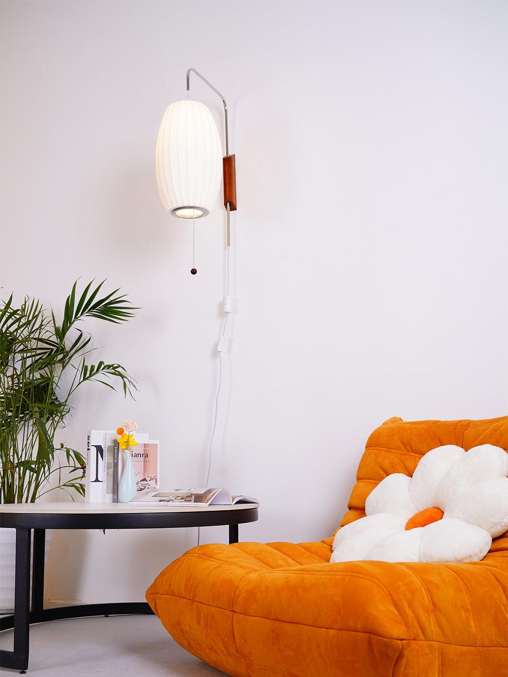 Chinese Lantern Style Wall Lamp
