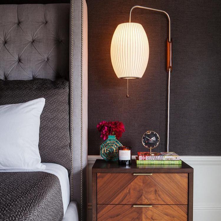 Chinese Lantern Style Wall Lamp