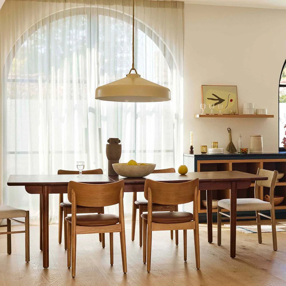 Minimalist Nordic Pendant Light with Morandi Matte Metal Finish