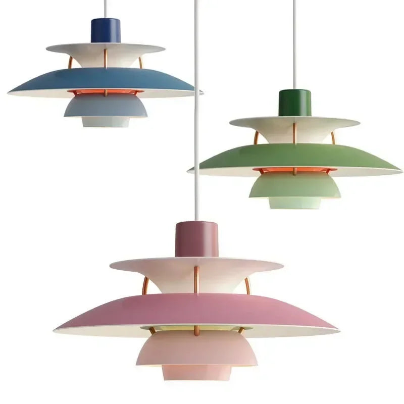 LED Hanging Umbrella Lamp – Adjustable Height LED Light