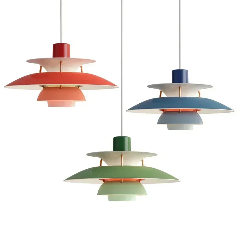 LED Hanging Umbrella Lamp – Adjustable Height LED Light