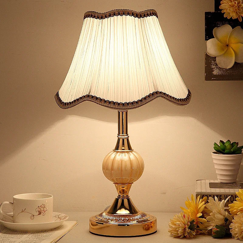 Nordic Glass Iron Art Table Lamp