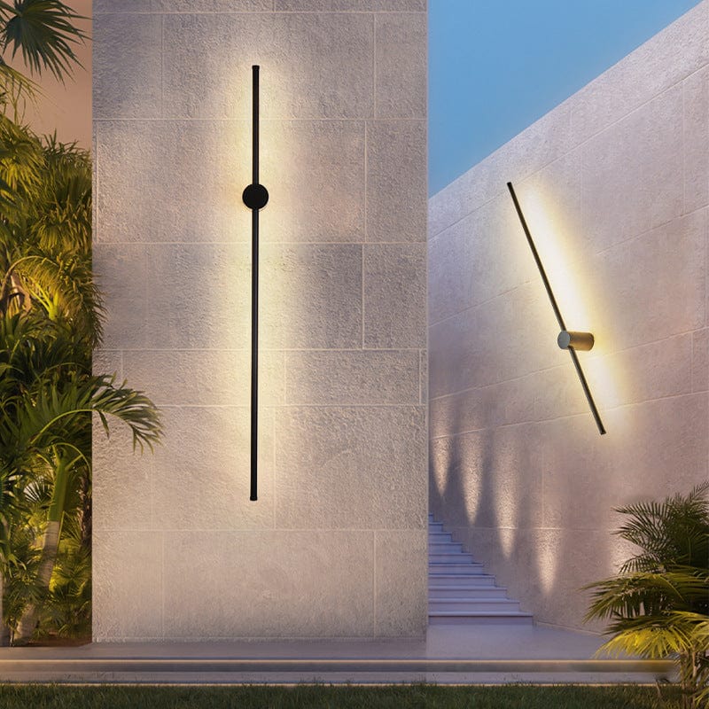 Energy-Efficient Luminous Line Outdoor Light