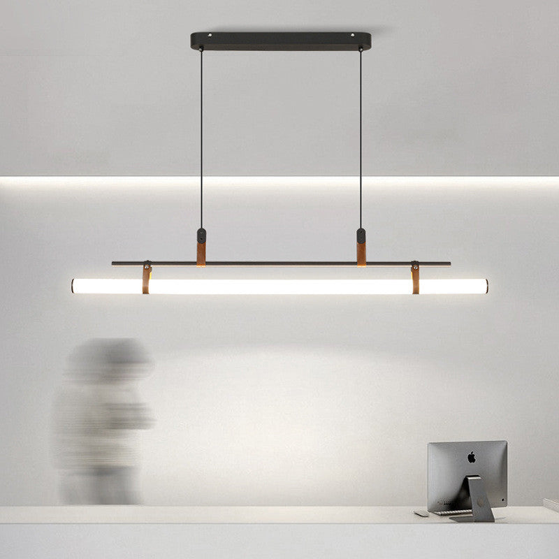 Stylish Dining Room Pendant Light – Modern Black & Gold Design