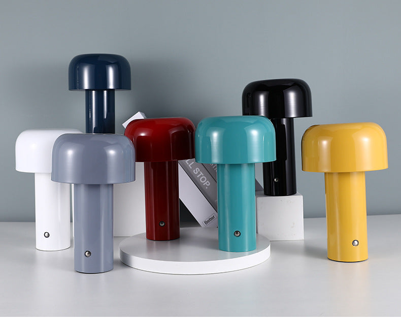 Sleek Italian Mushroom Table Lamp