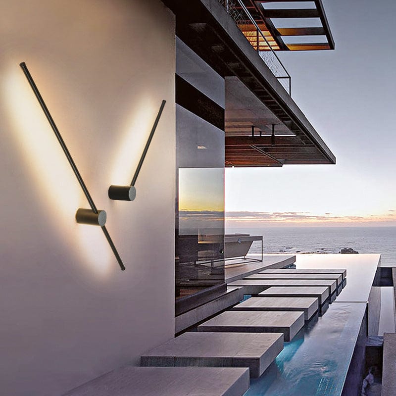 Energy-Efficient Luminous Line Outdoor Light