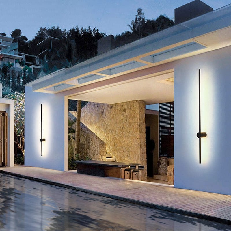 Energy-Efficient Luminous Line Outdoor Light