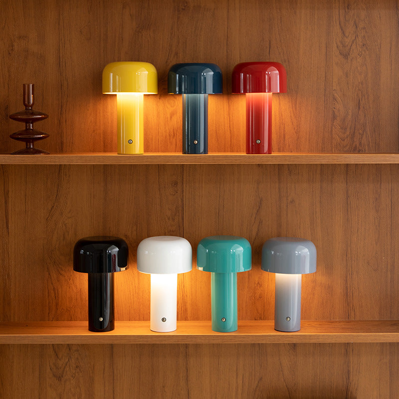 Sleek Italian Mushroom Table Lamp