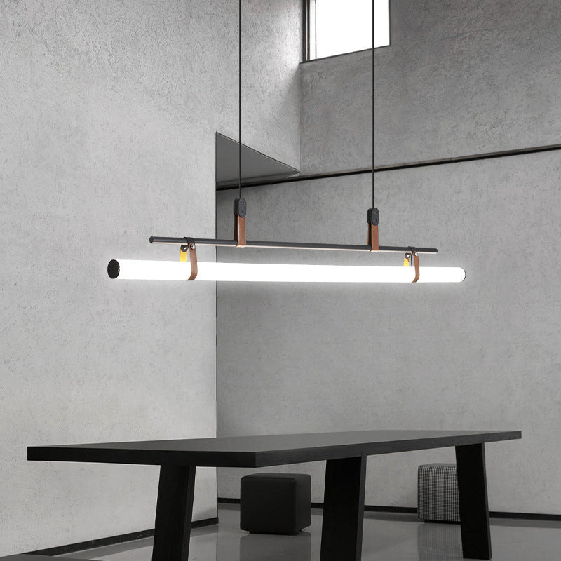 Stylish Dining Room Pendant Light – Modern Black & Gold Design
