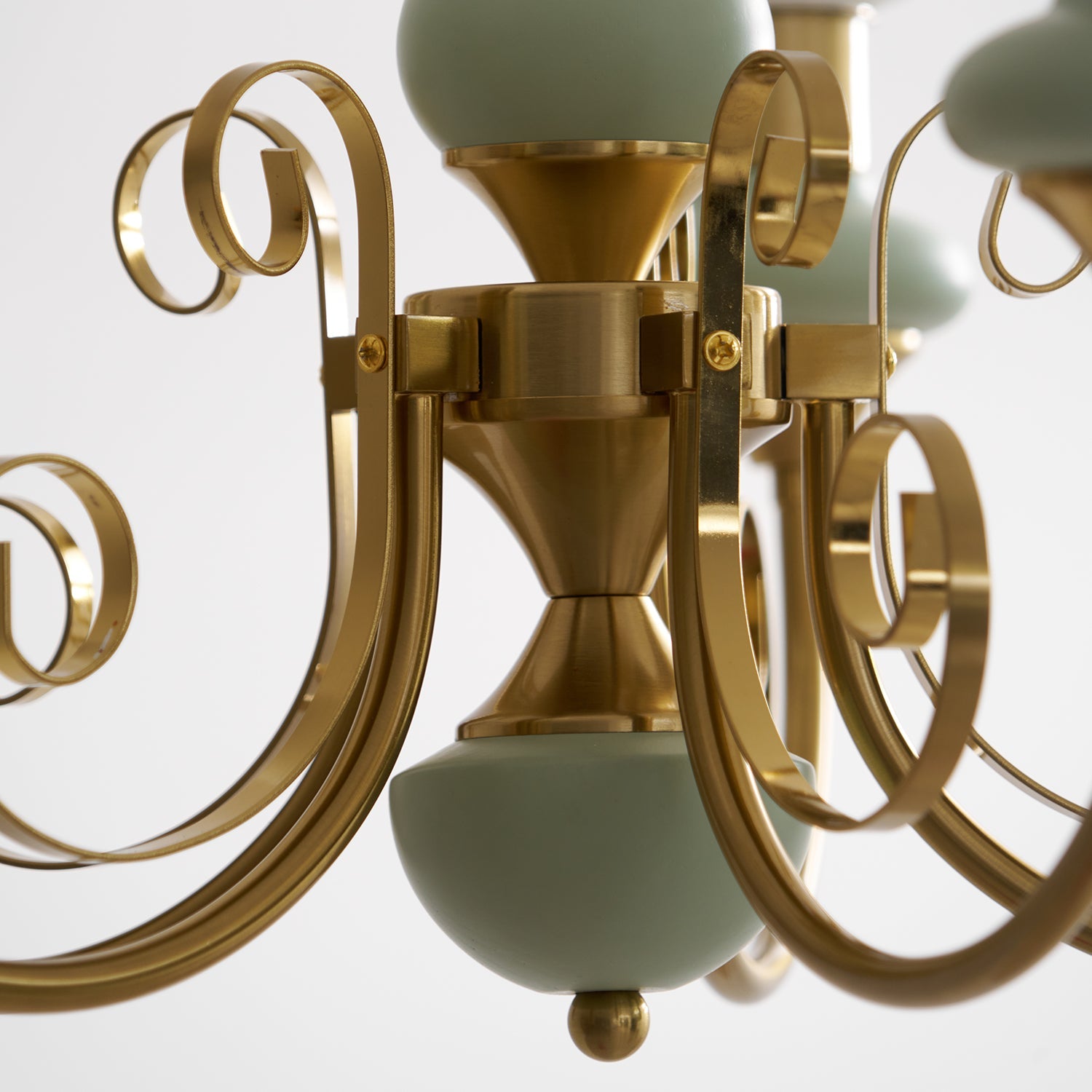 Bubble Milk Glass Chandelier – Stylish Lighting Fixture