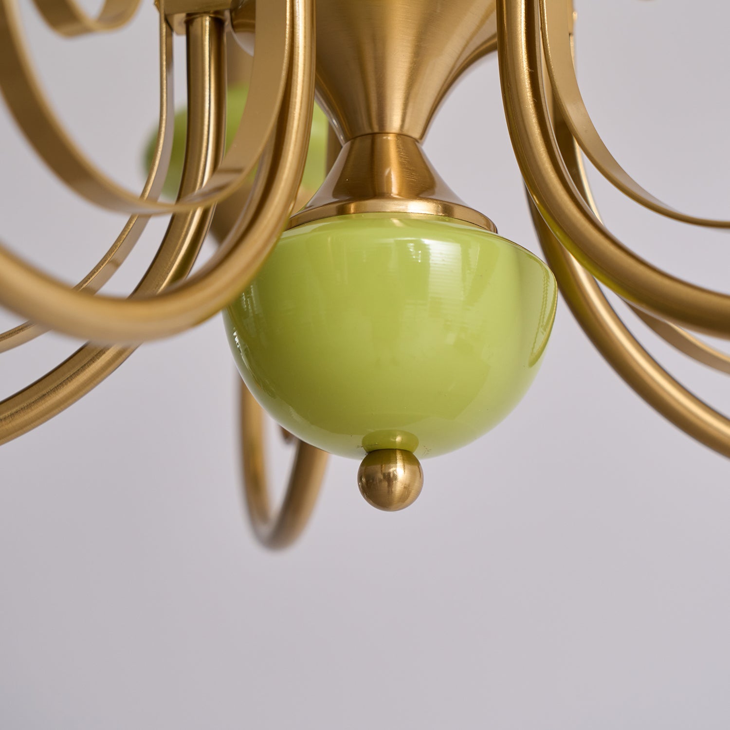 Bubble Milk Glass Chandelier – Stylish Lighting Fixture