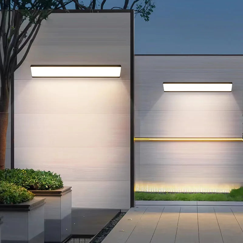 LED Outdoor Wall Light - IP65 Modern Exterior Light Fixture