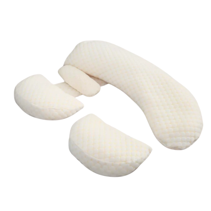 Ergonomic Pregnancy Pillow – Full Body Maternity Support for Better Sleep