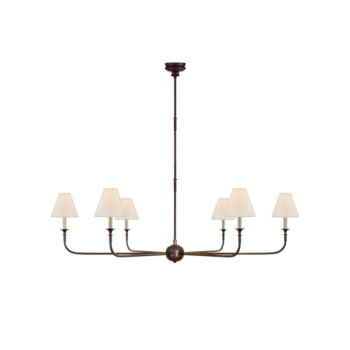 Classic Fabric Shade Chandelier – Timeless Pendant Light