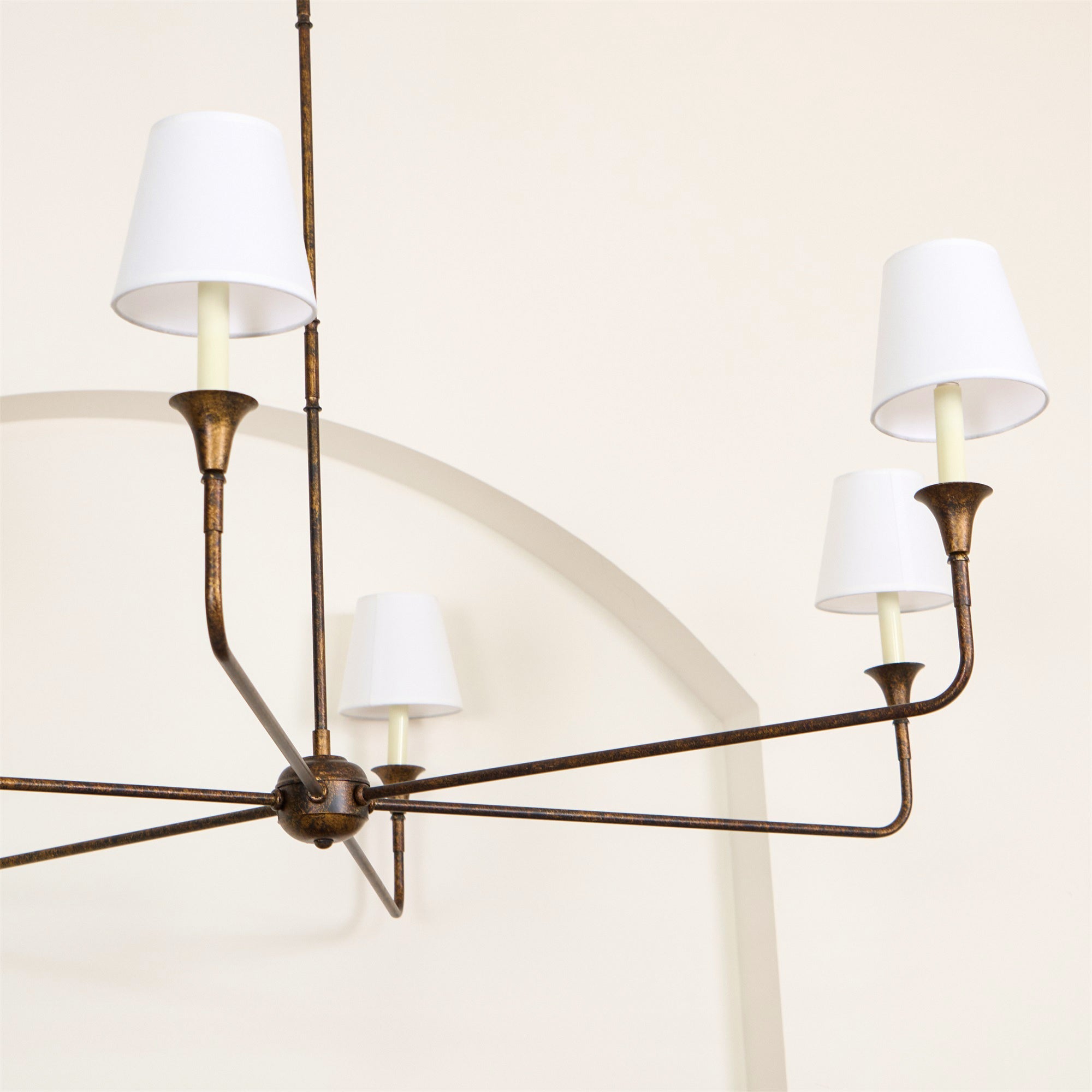 Classic Fabric Shade Chandelier – Timeless Pendant Light