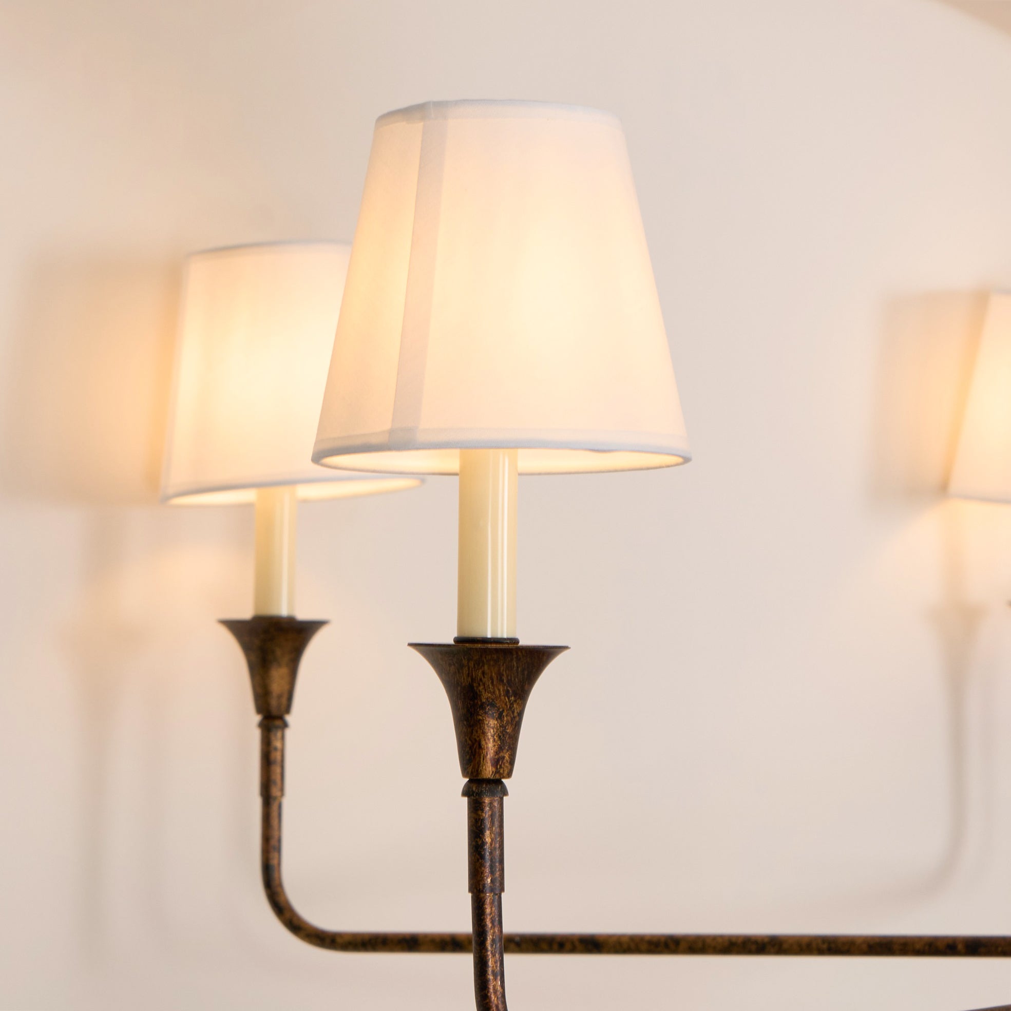 Classic Fabric Shade Chandelier – Timeless Pendant Light