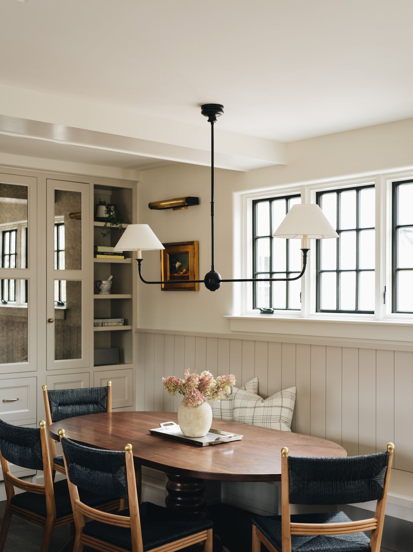 2-Light Linear Chandelier – Modern Ceiling Light