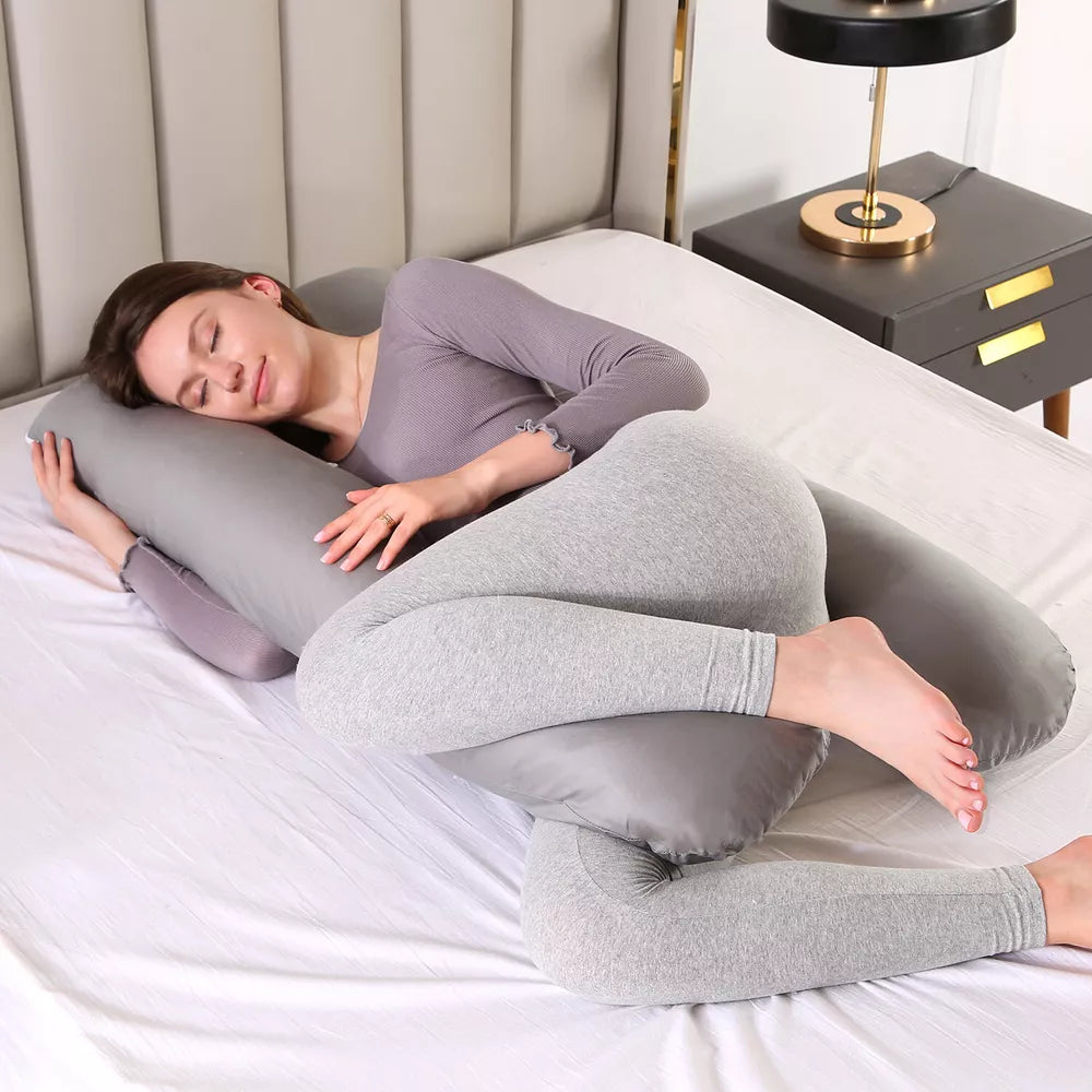 Pregnancy Body Pillow – U-Shape for Full Night Support