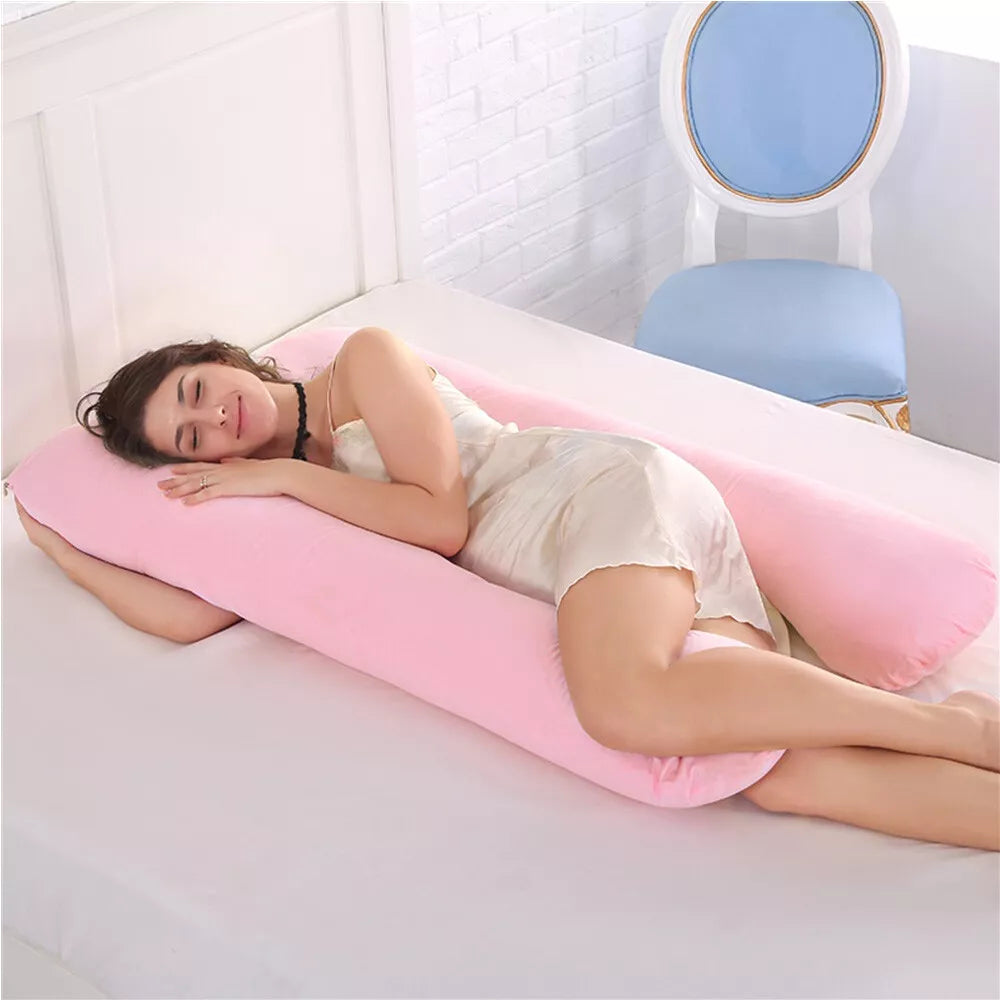 Pregnancy Body Pillow – U-Shape for Full Night Support